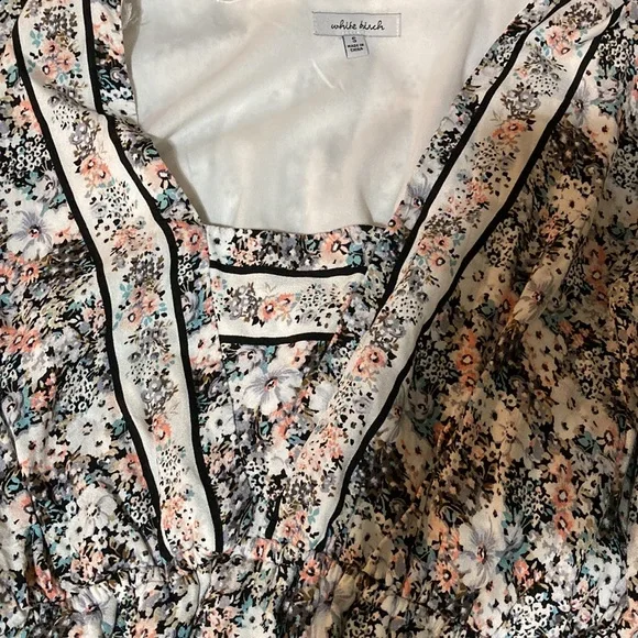 White Birch floral dress size small. Beautiful Easter dress. - Picture 9 of 9